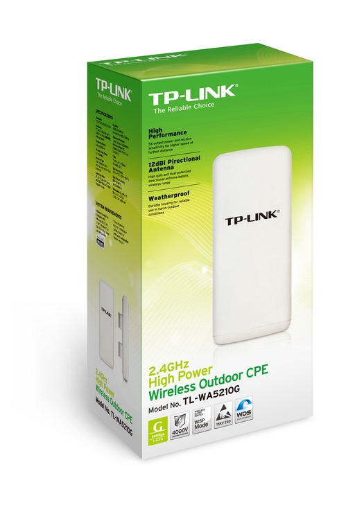  TP-Link TL-WA5210G - zewnętrzny AP, moc do 500mW! 