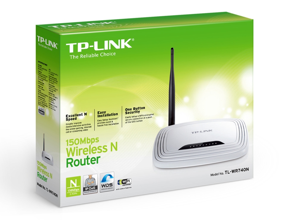  Router WiFi TP-Link TL-WR740N - POLSKA EDYCJA - FV 